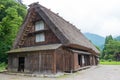Old Asano Chuichi Family House at Gasshozukuri Minkaen Outdoor Museum in Shirakawago, Gifu, Japan. a