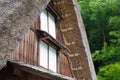 Old Asano Chuichi Family House at Gasshozukuri Minkaen Outdoor Museum in Shirakawago, Gifu, Japan. a