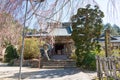 Ioji Temple on Nakasendo ancient road in Nakatsugawa, Gifu, Japan. Temple have a history of over 500 years