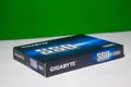 Gigabyte SSD Solid state drive Royalty Free Stock Photo