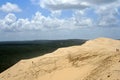 Gigantic Dune de Pyla in Arcachon, France Royalty Free Stock Photo