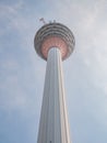 Gigantic KL Tower in Kuala Lumpur