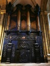 Gigantic organ within Durham Cathedral