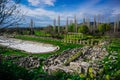 Gigantic Roman swimming pool from Aphrodisias Afrodisias Ancient City in Caria, Karacasu, Aydin, Turkey.