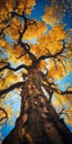 Gigantic Scale Hyperrealism: Capturing The Beauty Of A Yellow Tree