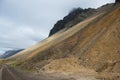 Gigantic scree slope, Vestrahorn mountain, Iceland