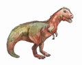 Gigantosaurus, art of dinosaur