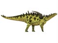Gigantspinosaurus Side Profile Royalty Free Stock Photo