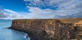 Spectacular steep cliffs with red seams gigapan