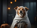 Giggles and Ghosts: Our Furry Friend\'s Halloween Hilarity!