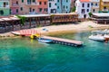 Giglio Porto on the paradise Giglio Island, Tuscany, Italy,