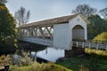 Giilkey Covered Bridge in Oregon Royalty Free Stock Photo