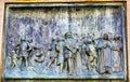 Giiordano Bruno Execution Statue Campo de& x27; Fiori Rome Italy