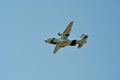 Gijon, Spain - July 24, 2022. Bottom view of Guardia Civil CASA CN-235 Persuader in full flight during Gijon International Air