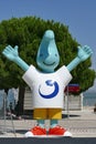 Gil, the mascot of Expo`98 in Lisbone, Portugal