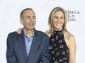 Gilbert Gottfried and Dara Kravitz at the 2017 Tribeca Film Festival