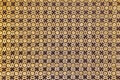 Gild wallpaper in Alcazar palace Royalty Free Stock Photo