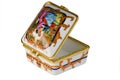 Gilded decorative casket