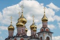 Gilded dome of church