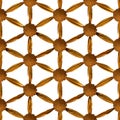 Gilded Flower of Life Pattern