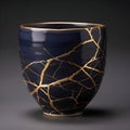Gilded Fragments: The Art of Kintsugi Pottery