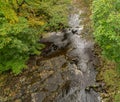 Gilderdale burn on the Cumbria Northumberland border in autumn