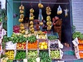 vegetable store in the streets of Gilgit, district capital of Gilgit-Baltistan, Pakistan