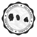 Gili Islands outdoor stamp.