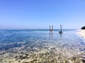 Gili Trawangan Beach Royalty Free Stock Photo