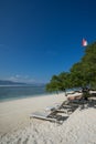 Gili Trawangan is a paradise of global repute, ranking alongside Bali Royalty Free Stock Photo