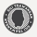 Gili Trawangan round logo.