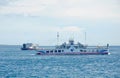 Gilimanuk harbour in west area of Bali, with the activities of the ferry