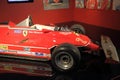 Gilles Villeneuve\'s Ferrari 312 T4 at the National Automobile Museum in Torino