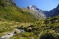 Gillespie Pass Circuit in Mount Aspiring national park - New Zealand Royalty Free Stock Photo