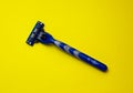 Gillette uefa razor. Shaver. Shave. Sharp razor blade. Royalty Free Stock Photo