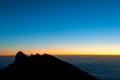 Gillmans Point, Kilimanjaro, Sunrise Royalty Free Stock Photo