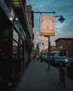 The Gilmour vintage sign, Ottawa, Ontario, Canada Royalty Free Stock Photo