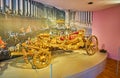 The gilt cart, Imperial Carriage museum, Schonbrunn, Vienna, Austria Royalty Free Stock Photo