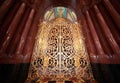 Gilt door inside Cathedral of Christ the Saviour