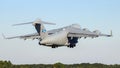 C-17 military transport plane Royalty Free Stock Photo