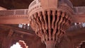 gimbal clip walking towards the famous carved column at fatephur sikri