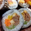 Gimbap korean food