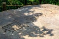 A Dolmen, bronze age tomb made of flat horizontal stone put over an underground burial chamber