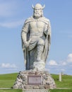 GIMLI, MANITOBA, CANADA - June 20, 2015: Icelandic Viking Statue