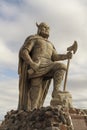 Gimli Manitoba viking statue Royalty Free Stock Photo
