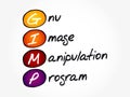 GIMP - Gnu Image Manipulation Program acronym, concept