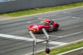 Ginetta G4R in Circuit de Barcelona, Catalonia, Spain. Royalty Free Stock Photo