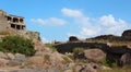 Gingee Fort hill with ruines