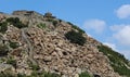 Gingee Fort hill side view Royalty Free Stock Photo