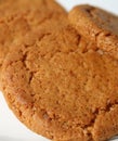 Ginger biscuits Royalty Free Stock Photo